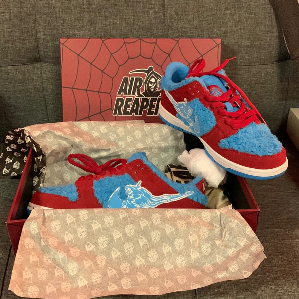 Rare Customs SoleBoy SpiderMan Air Reaper